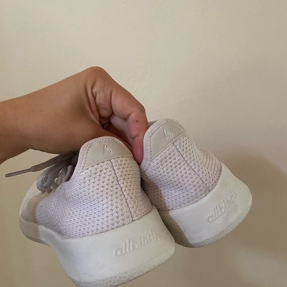 Allbirds Women’s Tree Runners Size 8 White TR W8 Sustainable Everyday Sneaker - Picture 6 of 8